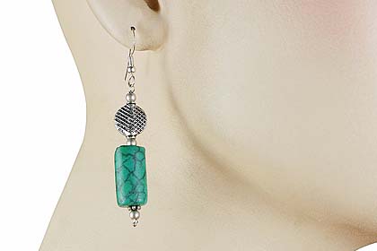 SKU 12388 unique Turquoise earrings Jewelry