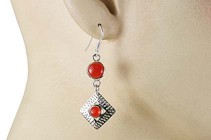 SKU 12404 unique Carnelian earrings Jewelry