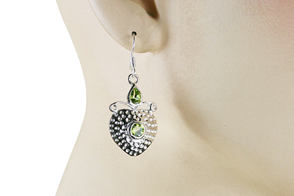 SKU 12414 unique Peridot earrings Jewelry