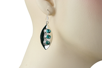 SKU 12553 unique Turquoise earrings Jewelry