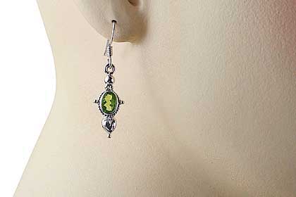 SKU 12563 unique Peridot earrings Jewelry