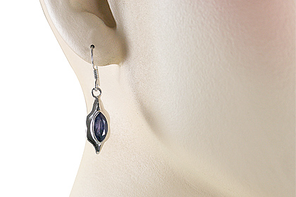 SKU 12572 unique Iolite earrings Jewelry