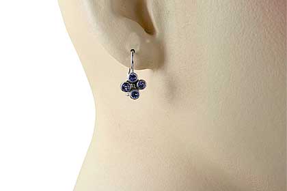 SKU 12575 unique Iolite earrings Jewelry