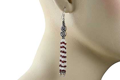 SKU 12651 unique Multi-stone earrings Jewelry