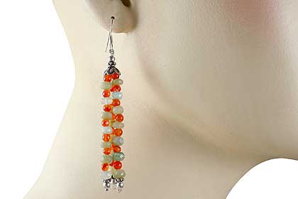 SKU 12653 unique Carnelian earrings Jewelry