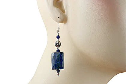 SKU 12785 unique Lapis Lazuli earrings Jewelry
