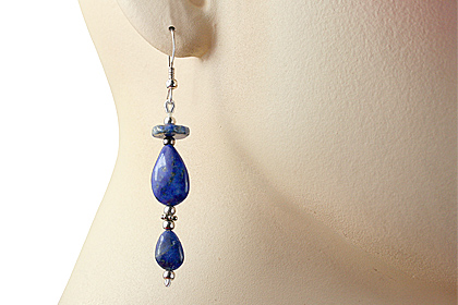 SKU 12792 unique Lapis Lazuli earrings Jewelry