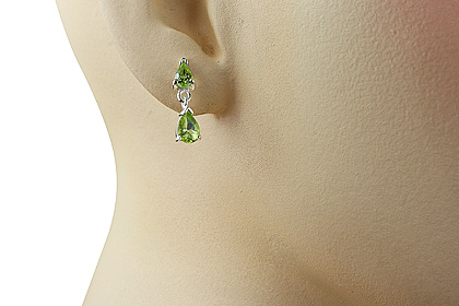 SKU 12798 unique Peridot earrings Jewelry