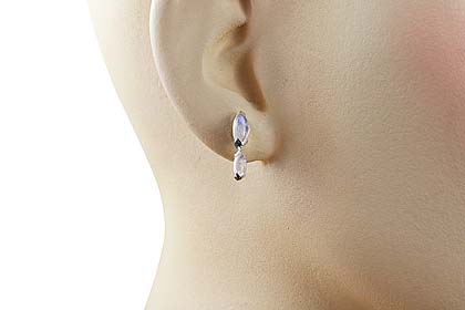 SKU 12811 unique Moonstone earrings Jewelry