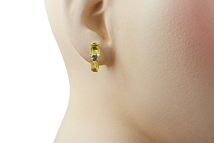 SKU 12814 unique Citrine earrings Jewelry