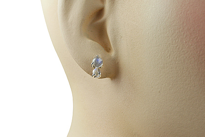 SKU 12816 unique Moonstone earrings Jewelry