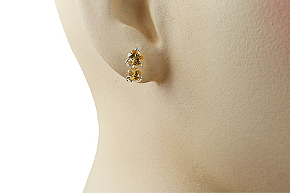 SKU 12818 unique Citrine earrings Jewelry