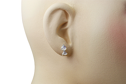 SKU 12857 unique Moonstone earrings Jewelry