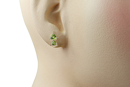 SKU 12859 unique Peridot earrings Jewelry