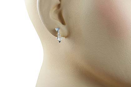 SKU 12866 unique Moonstone earrings Jewelry