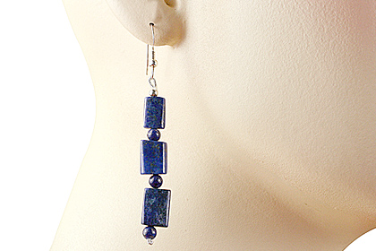 SKU 12882 unique Lapis Lazuli earrings Jewelry