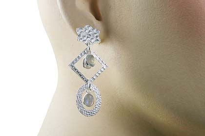 SKU 13003 unique Moonstone earrings Jewelry