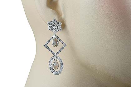 SKU 13008 unique Labradorite earrings Jewelry