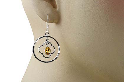 SKU 13122 unique Citrine earrings Jewelry