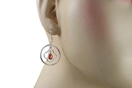 SKU 13123 unique Garnet earrings Jewelry