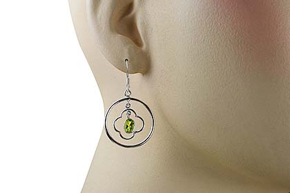 SKU 13124 unique Peridot earrings Jewelry