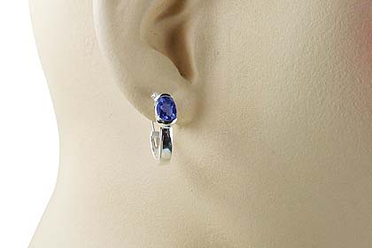 SKU 13131 unique Iolite earrings Jewelry