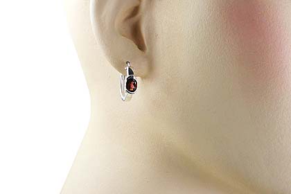 SKU 13132 unique Garnet earrings Jewelry