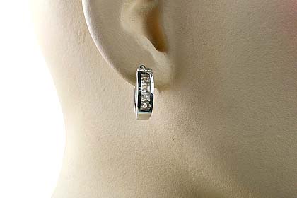 SKU 13213 unique White topaz earrings Jewelry