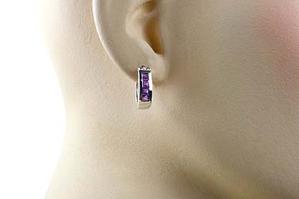 SKU 13216 unique Amethyst earrings Jewelry