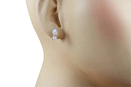 SKU 13547 unique Moonstone earrings Jewelry
