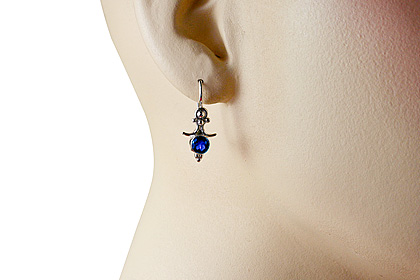 SKU 13550 unique Amethyst earrings Jewelry
