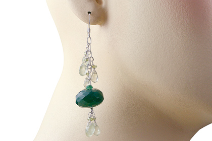 SKU 13620 unique Aventurine earrings Jewelry