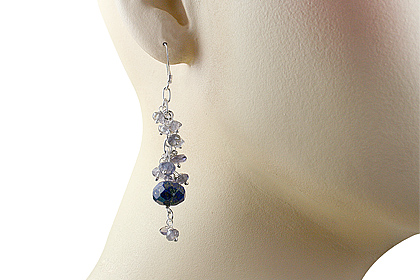 SKU 13630 unique Lapis Lazuli earrings Jewelry