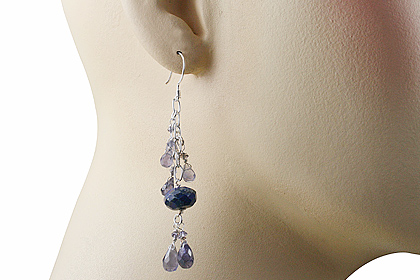 SKU 13632 unique Lapis Lazuli earrings Jewelry