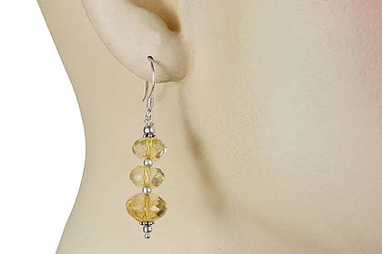 SKU 13877 unique Citrine earrings Jewelry