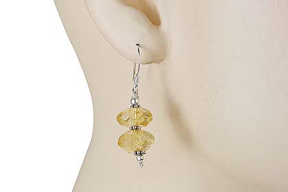 SKU 13885 unique Citrine earrings Jewelry