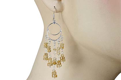 SKU 13894 unique Citrine earrings Jewelry
