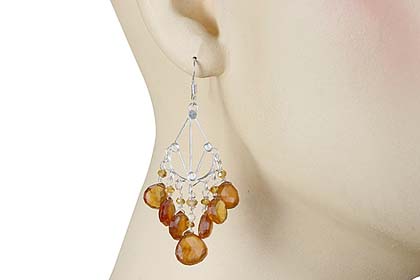 SKU 13900 unique Citrine earrings Jewelry