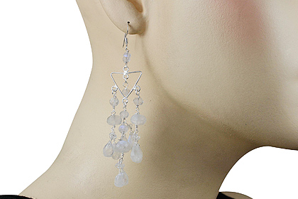 SKU 14008 unique Moonstone earrings Jewelry