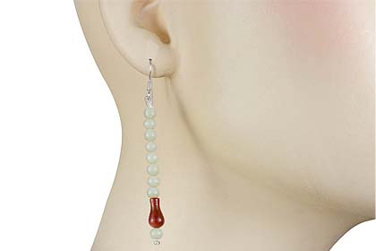 SKU 14732 unique Goldstone earrings Jewelry