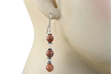 SKU 14850 unique Jasper earrings Jewelry