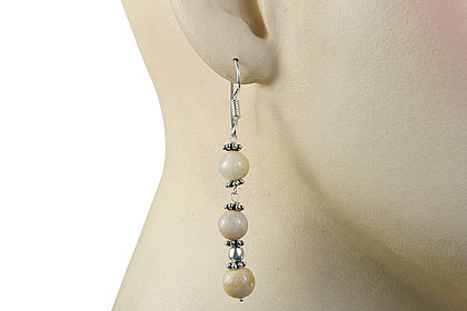 SKU 14881 unique Opal earrings Jewelry