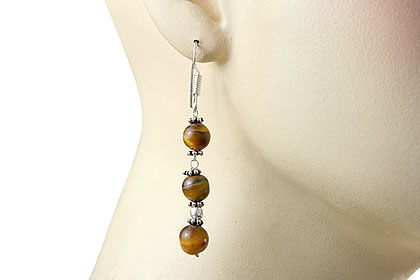 SKU 14927 unique Tiger eye earrings Jewelry