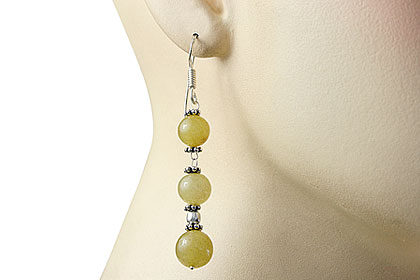 SKU 14934 unique Chalcedony earrings Jewelry