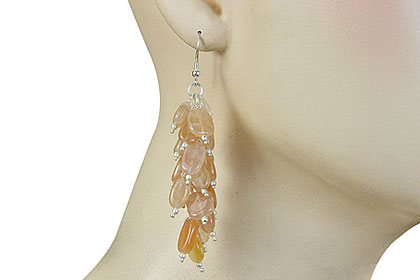 SKU 15004 unique Aventurine earrings Jewelry