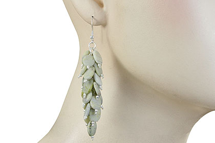 SKU 15009 unique Jasper earrings Jewelry