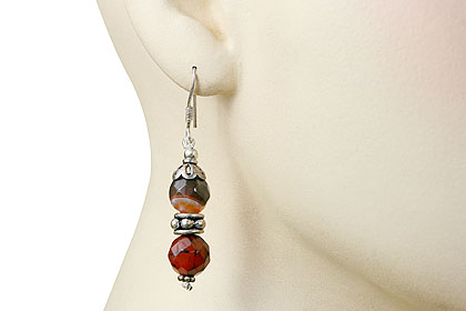 SKU 15185 unique Agate earrings Jewelry