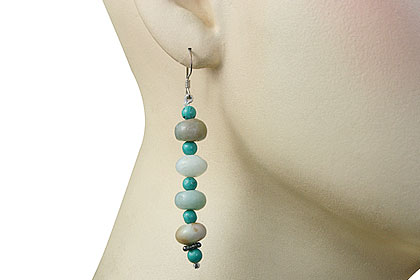 SKU 15188 unique Turquoise earrings Jewelry