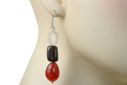 SKU 15191 unique Multi-stone earrings Jewelry
