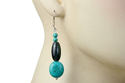 SKU 15192 unique Turquoise earrings Jewelry